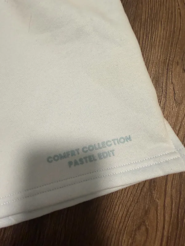 COMFRT Pastel Blue Sweatshorts - Image 3