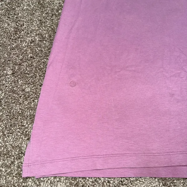 Lululemon Love Tee Dress Women 8 Pink Good Short Sleeve Mini A-Line - Image 5