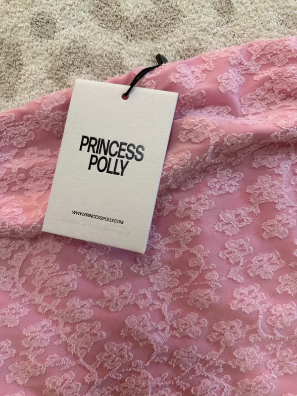 Princess Polly Pink Strapless Top - Image 5