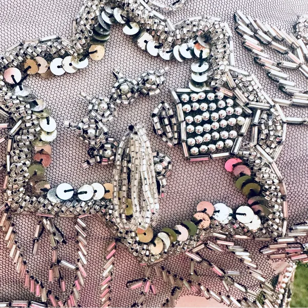 Vintage Beaded Cape - Image 14