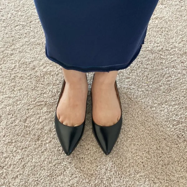 leather kitten heel. 7-7.5 - Image 13