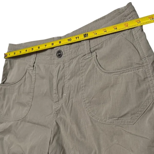 Kuhl‎ Kontra Beige Nylon Hiking Outdoor Camping Cargo Gorpcore Shorts Size 10 - Image 9
