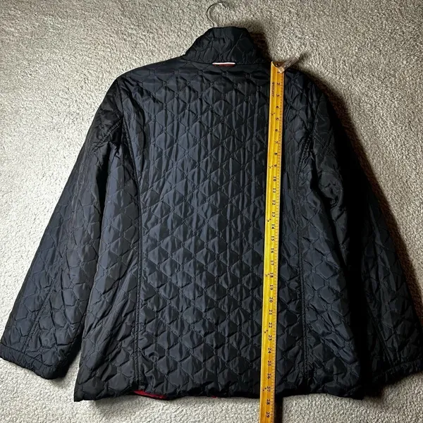 Tommy Hilfiger‎ Jacket Womens XL Blue Quilted Water Repellent Full Zip Jacket - Image 7