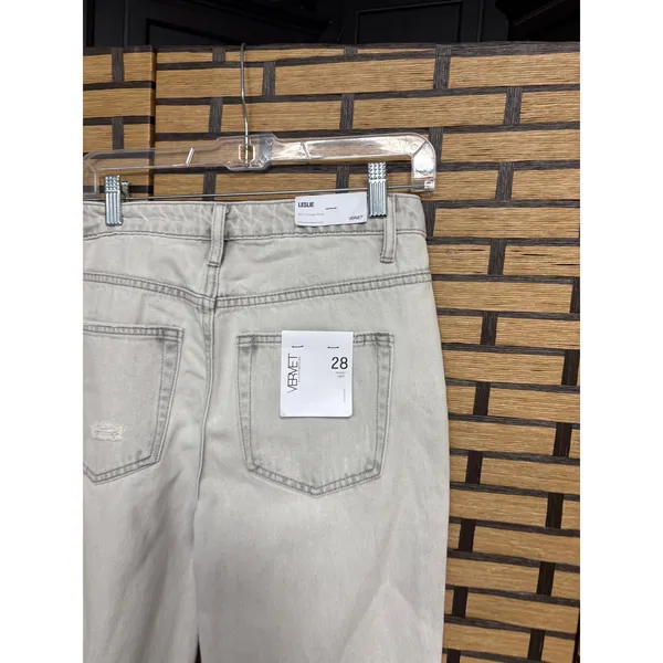 Vervet‎ Gray Leslie 90's Vintage Flare Jeans Size 28 - Image 4