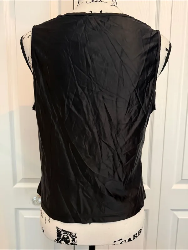 Cupshe Black Draped Cowl Neck Camisole - Image 4