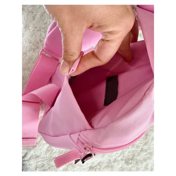 Adidas Pink Core Sling Bag Crossbody Backpack Adjustable Strap NEW - Image 10