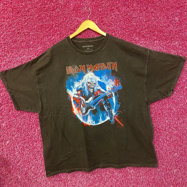 Iron Maiden 1992 Album Fear of the Dark Heavy Metal Band T-Shirt XXL - Image 3