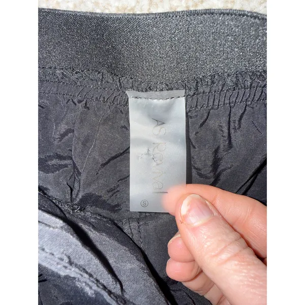 AS Revival Black Cargo Windsuit Parachute Activewear Pants, S - Image 4