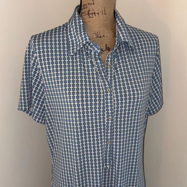Blue Patterned Short - Image 3