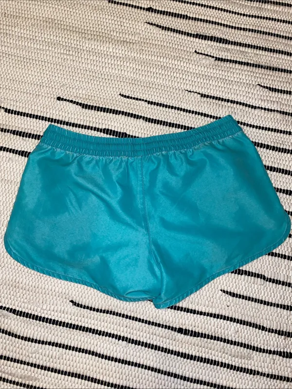 Salt Life Women's Teal Drawstring Athletic Swim Shorts - Image 6