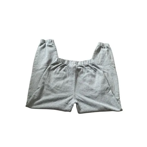 Hollister Adjustable Rise Gray Fleece Jogger Sweatpants Women's XS‎ Inseam 27 - Image 4