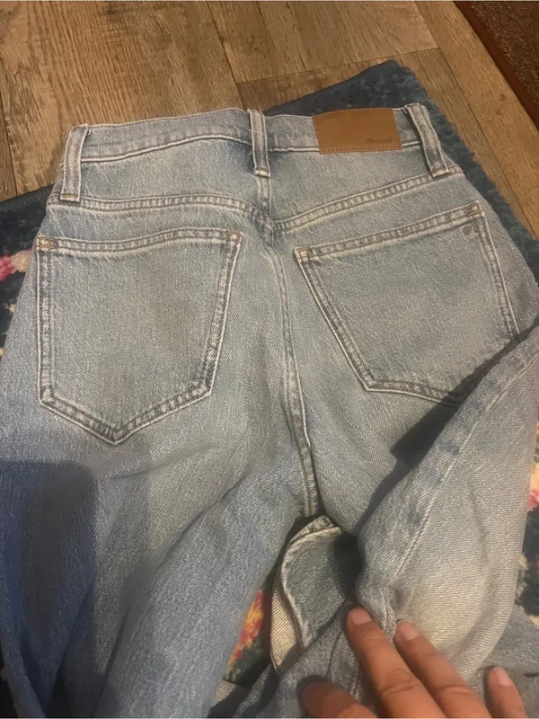 Madewell the perfect vintage Jean Light Wash Wide Leg Women’s Jeans - Image 10