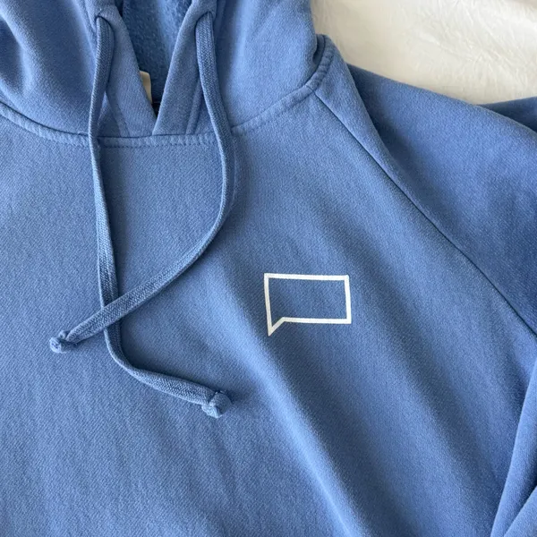 Bravocon Hoodie Blue Size L - Image 3