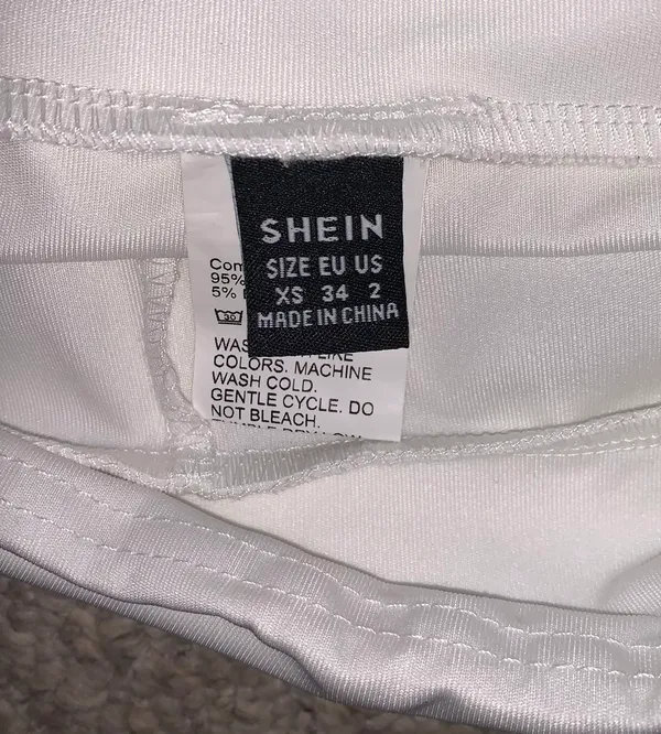 SheIn White Skort - Image 3