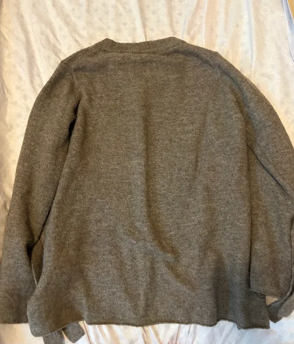 zara knit brown sweater  - Image 5