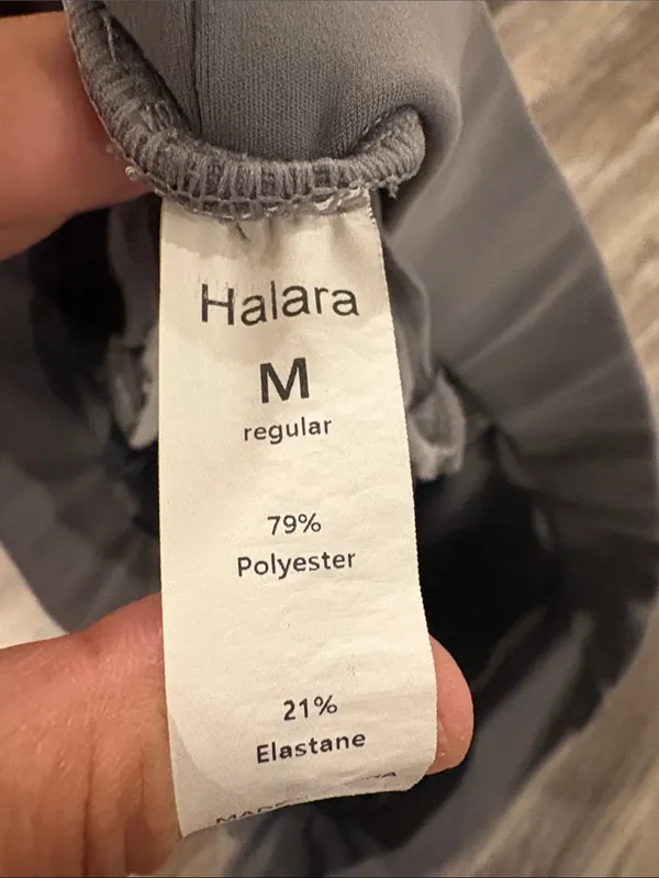 Halara Women's Gray Pants Medium - Image 4
