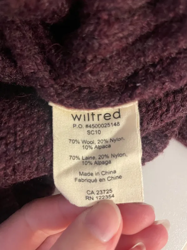Aritzia Wilfred Free Wool/Alpaca Cardigan Size XS - Image 7