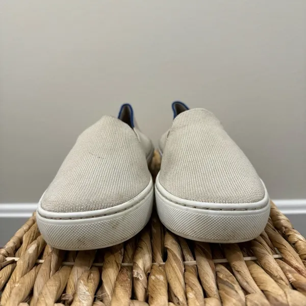 Rothy's Cream The Original Slip On Flat Casual‎ Shoe 6 - Image 7