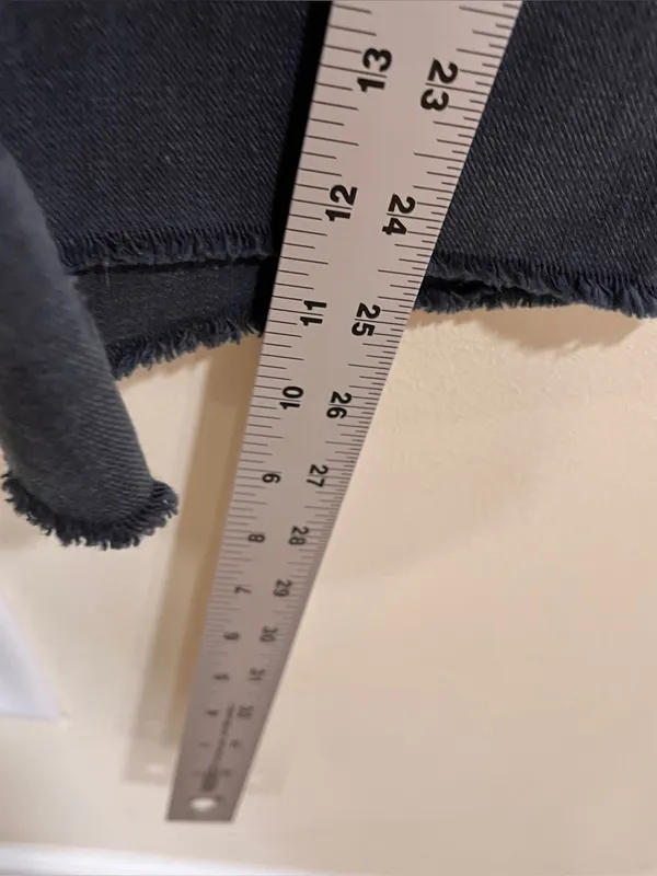 Mother The Insider Crop Step FrayJeans in Night in Paris Size 27 EUC - Image 5