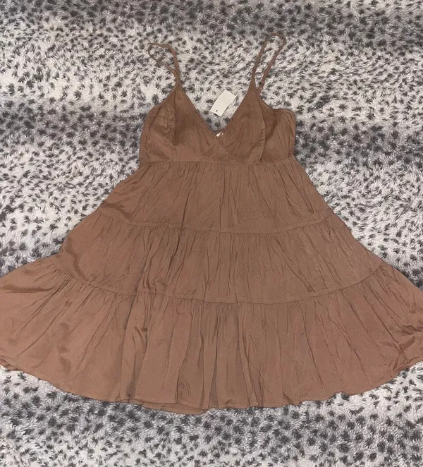 Aeropostale Brown Summer Dress - Image 5