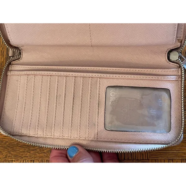 Michael Kors jet set wallet in light pink - Image 6