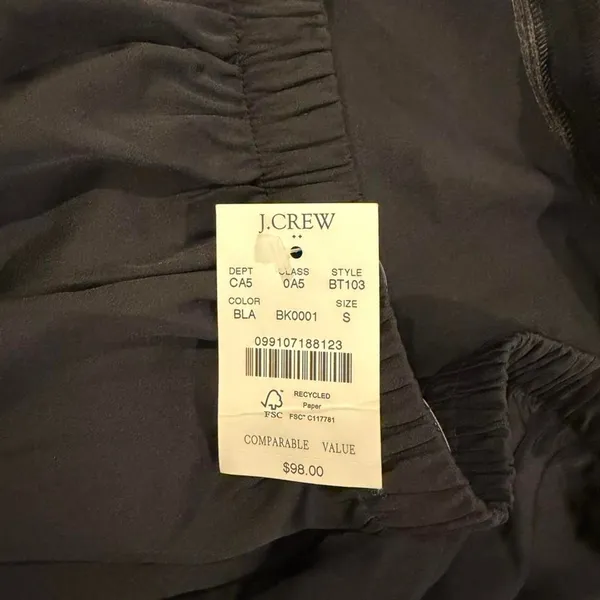 Jcrew Women's Black Skirt - Image 3
