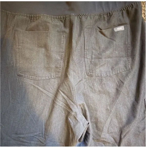 FIGS Zamora High-Rise Jogger Scrub Pant in Graphite Size XL/T - Image 7