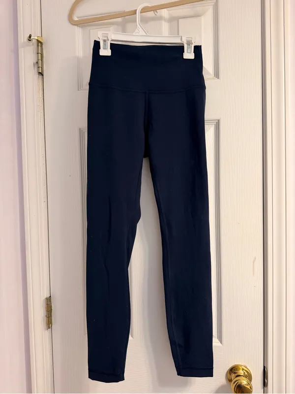Lululemon Wunder Under High-Rise Tight *Full-On Luxtreme True Navy Size: 4 - Image 3