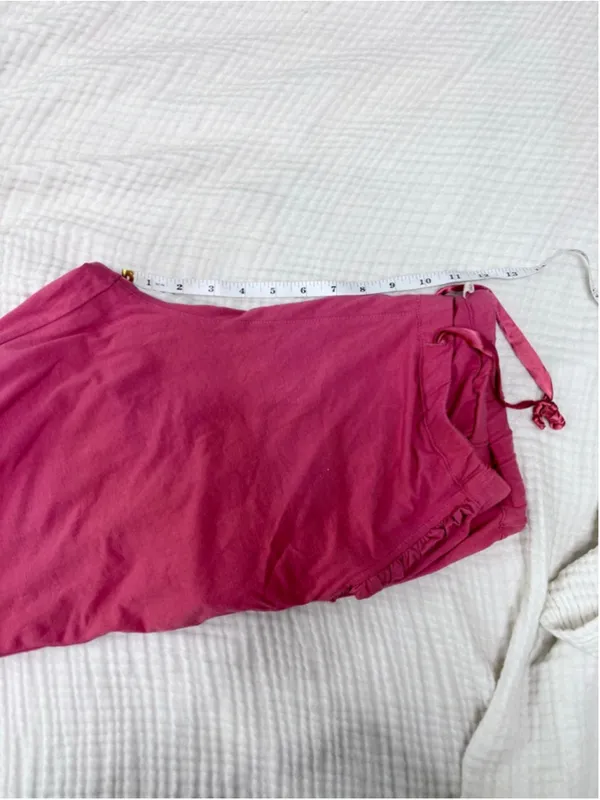 Women's Soft Surroundings Mauve Pajama Pants M Cotton Modal - Image 7