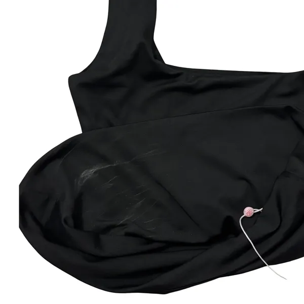 Hello Molly Everyday Base Tank Top XS Black Scoop Neck Stretch Essential - Image 8