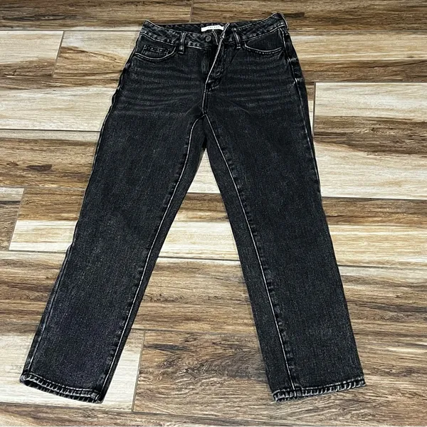 Pacsun black gray mom jeans - Image 2