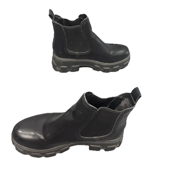 Circus NY Sam Edelman Darielle Chelsea Boots Black Platform Lug Sole Women's 6.5 - Image 5