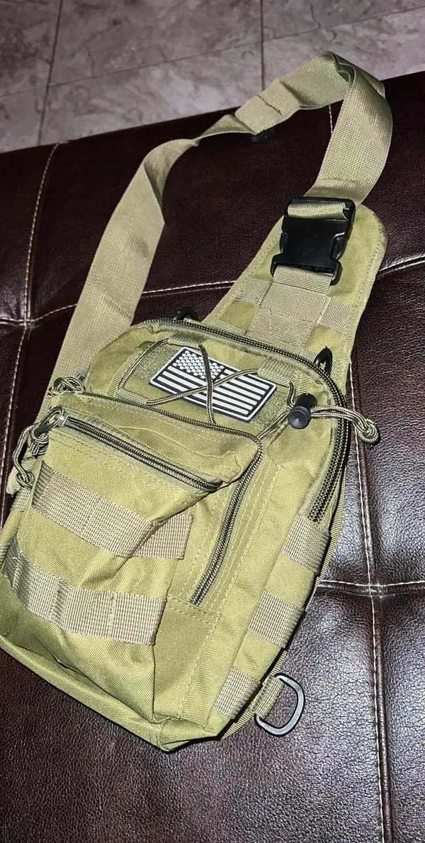 Hunter Army Carry Sling Bag. - Image 3