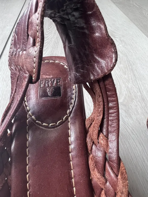 Lola Huarache Sling Wedges - Image 3