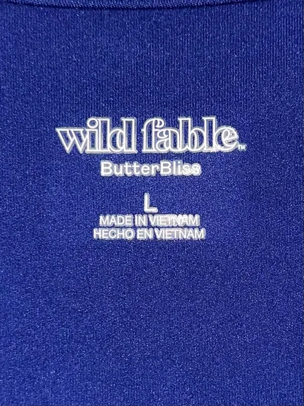 NWT WILD FABLE Butter Bliss Blue Romper - Image 2
