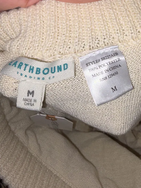 NWT-Earthbound high waisted knit pants with built in shorts - Image 7