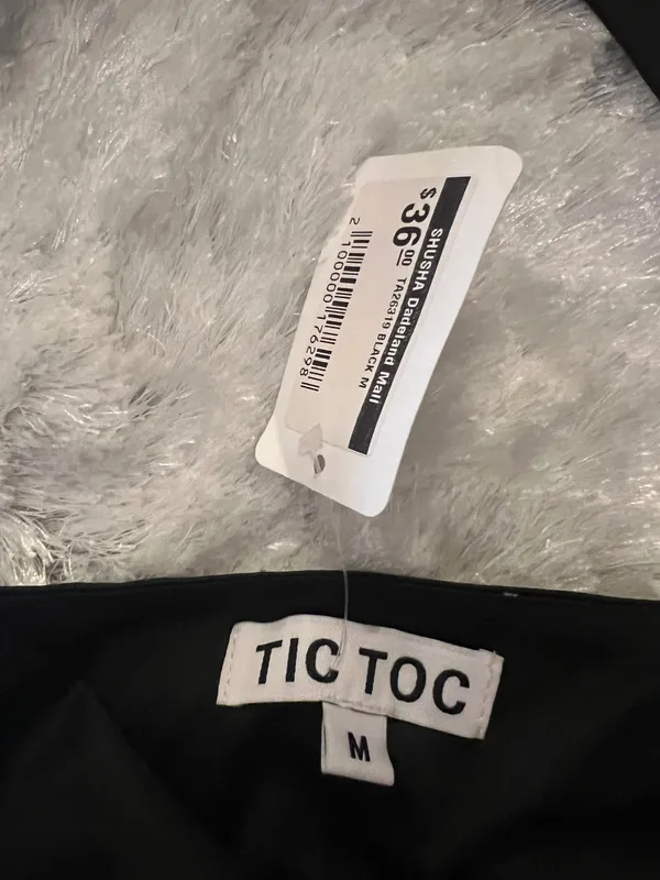 Tic Toc Satin Halter Top - Image 4