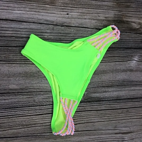 Victoria's Secret Lime Kiwi Green Beach Sexy Swim Hipikini Bikini Bottom - Image 4