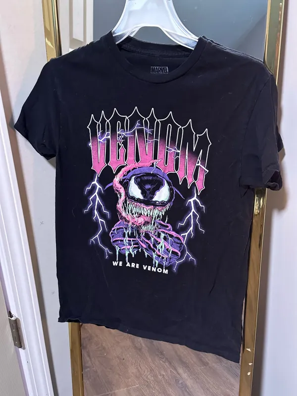 Venom Marvel Tee Graphic Black - Image 2