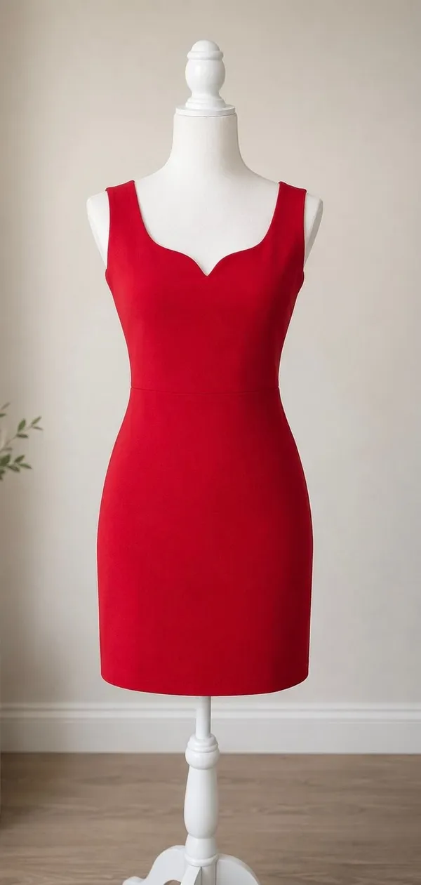 Lulus NWT Count On It Red Sleeveless Bodycon Mini Dress - Image 7