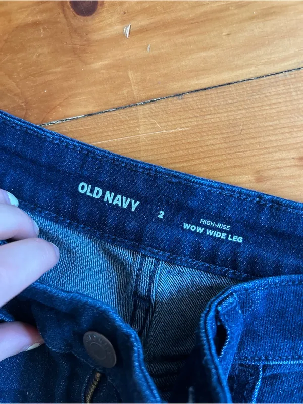 Old navy high rise wow wide leg jeans 2 - Image 3