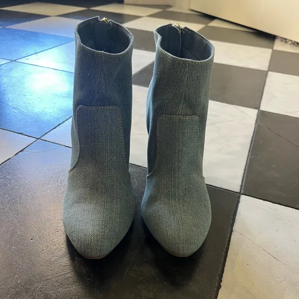 NEW G by Guess Denim Ankle Booties - Image 2