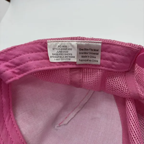 Bass Pro Shops Women's  Hat Pink One‎ Size - Image 4