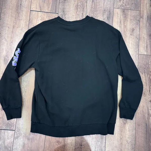 Bratz Dolls Sweatshirt Women's Size M Oversized Black EUC Y2K Streetwear 90s - Image 4