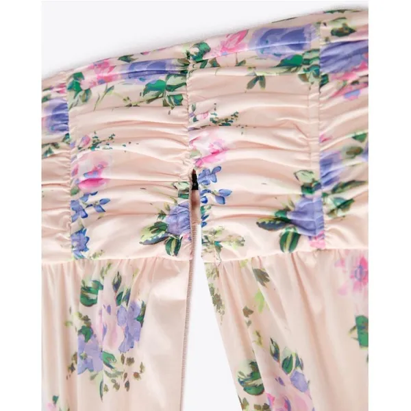 ZARA NWT •  Floral Halter Top - Image 8