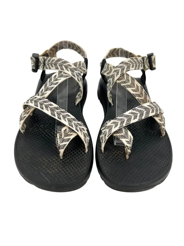 Chacos Z2 Classic Sandals Trine Black White Adjustable Straps Size 10 - Image 3