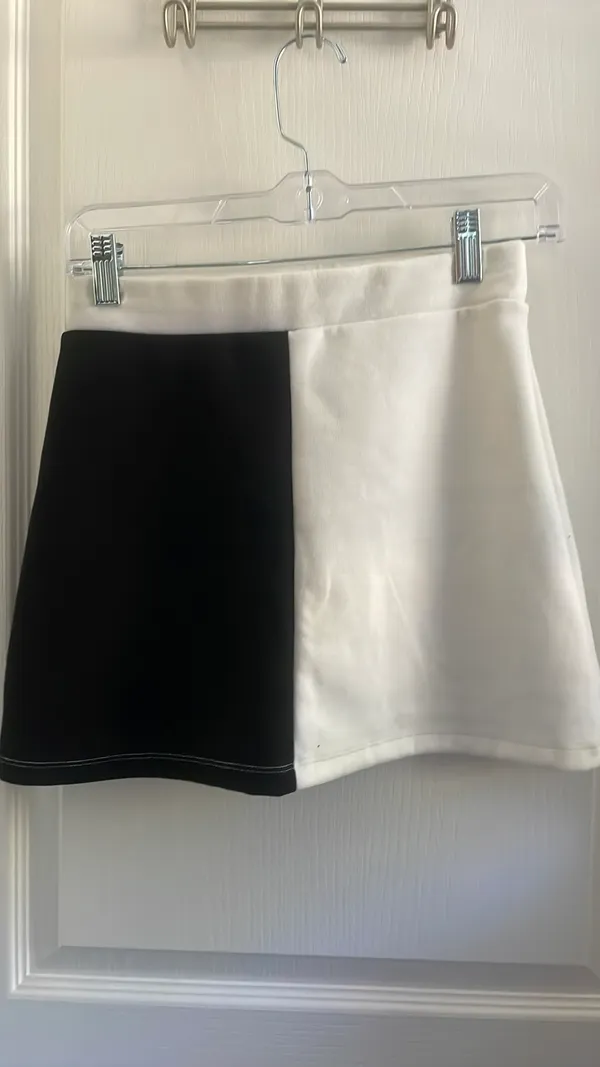 Altar'd State Black and white mini skirt - Image 2