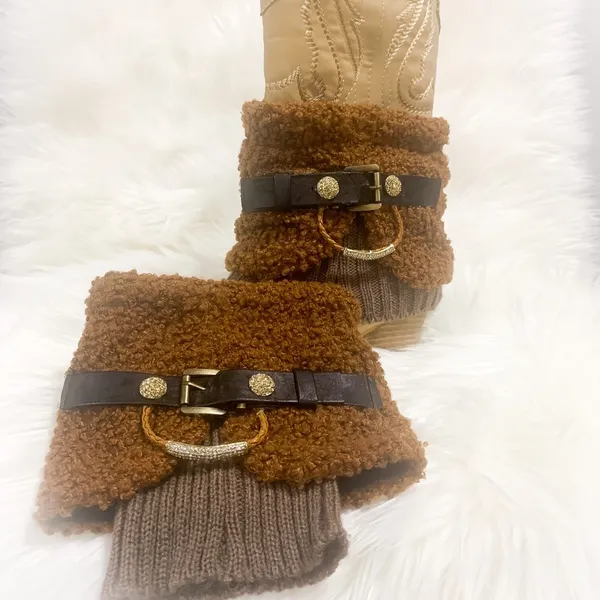 Handmade Women’s Removable Boot Band/Cuff - Image 2
