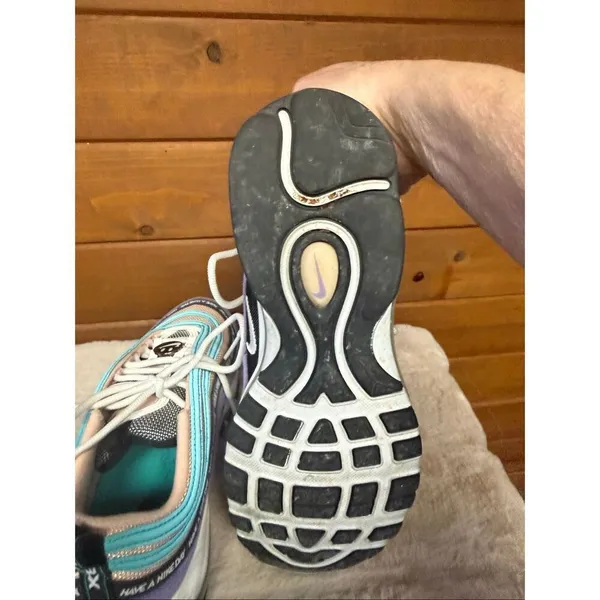 Nike Womans Air Max 97 'Have A Nike Day' sneakers Sz 8.5 BQ9130-500 - Image 4