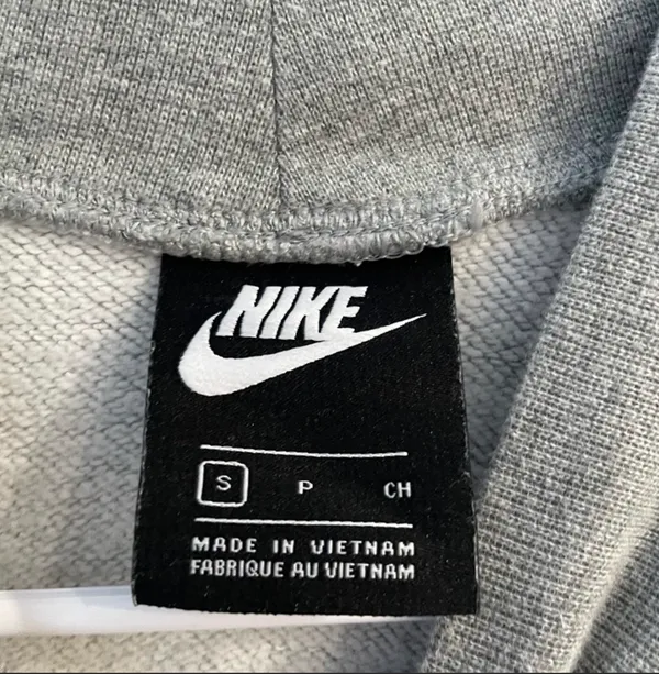 Nike Vintage Cropped High Neck Sweatshirt - Image 3